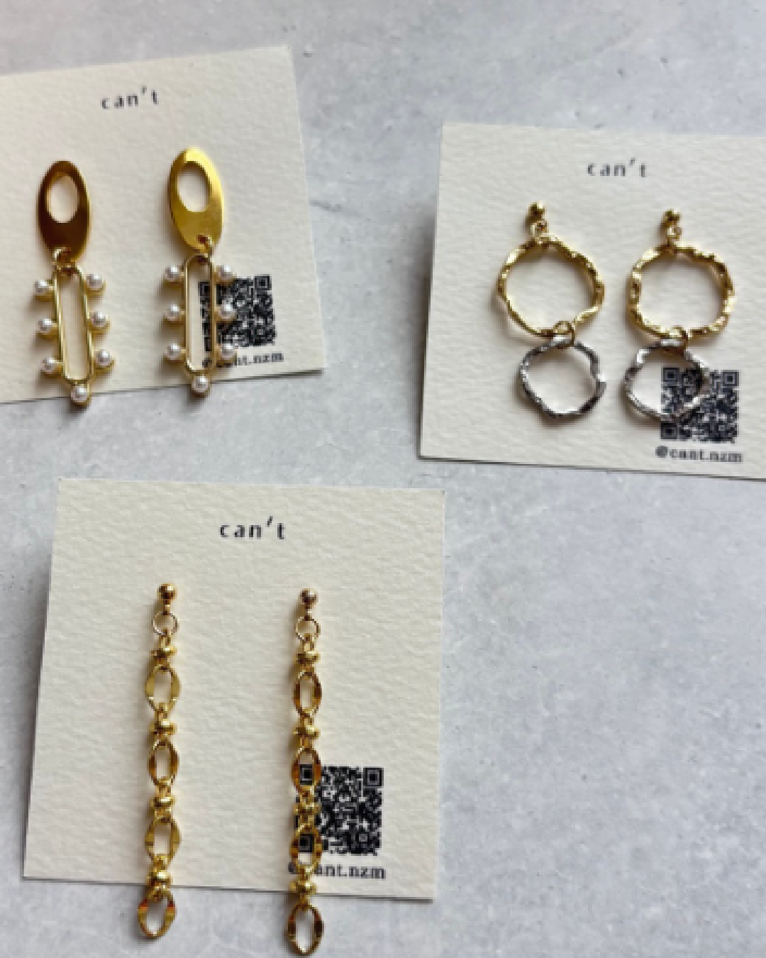 インポート・ヴィンテージパーツを使ったcan'tのハンドメイドアクセサリー