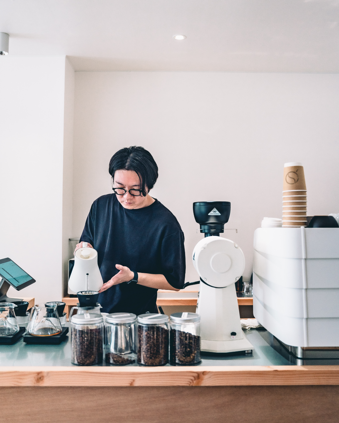 LOUPE COFFEE STANDのカウンター