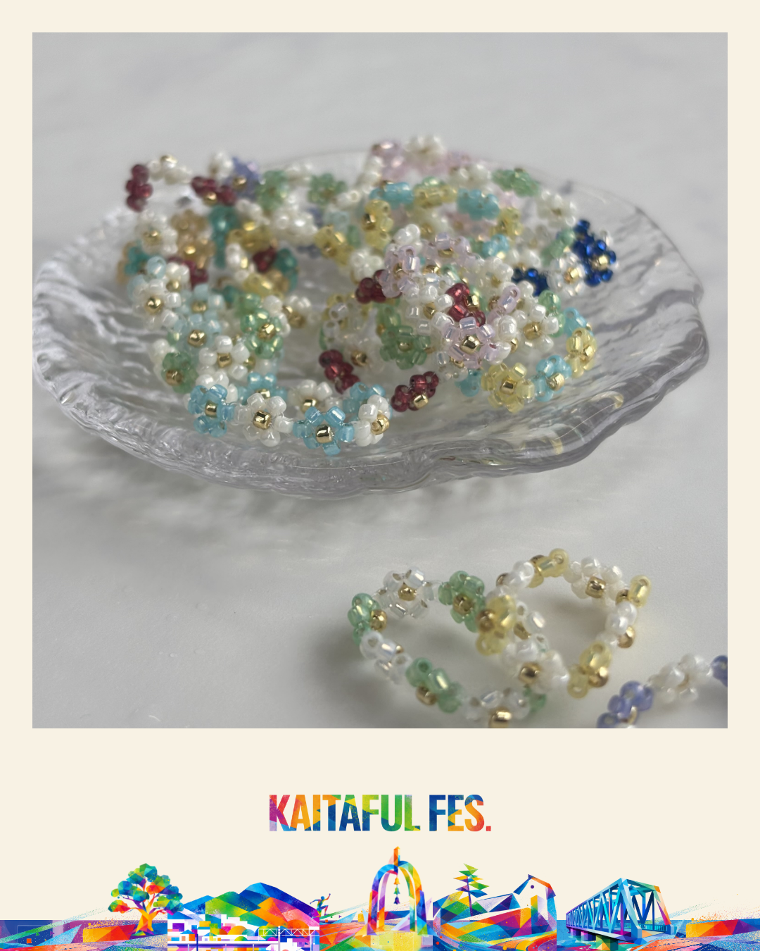lueveのフラワーアクセサリー